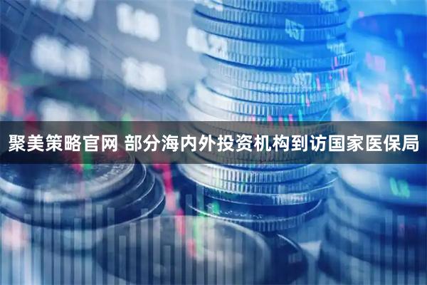 聚美策略官网 部分海内外投资机构到访国家医保局