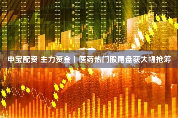 申宝配资 主力资金丨医药热门股尾盘获大幅抢筹