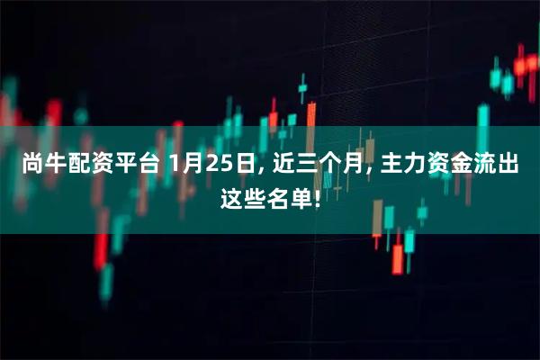尚牛配资平台 1月25日, 近三个月, 主力资金流出这些名单!